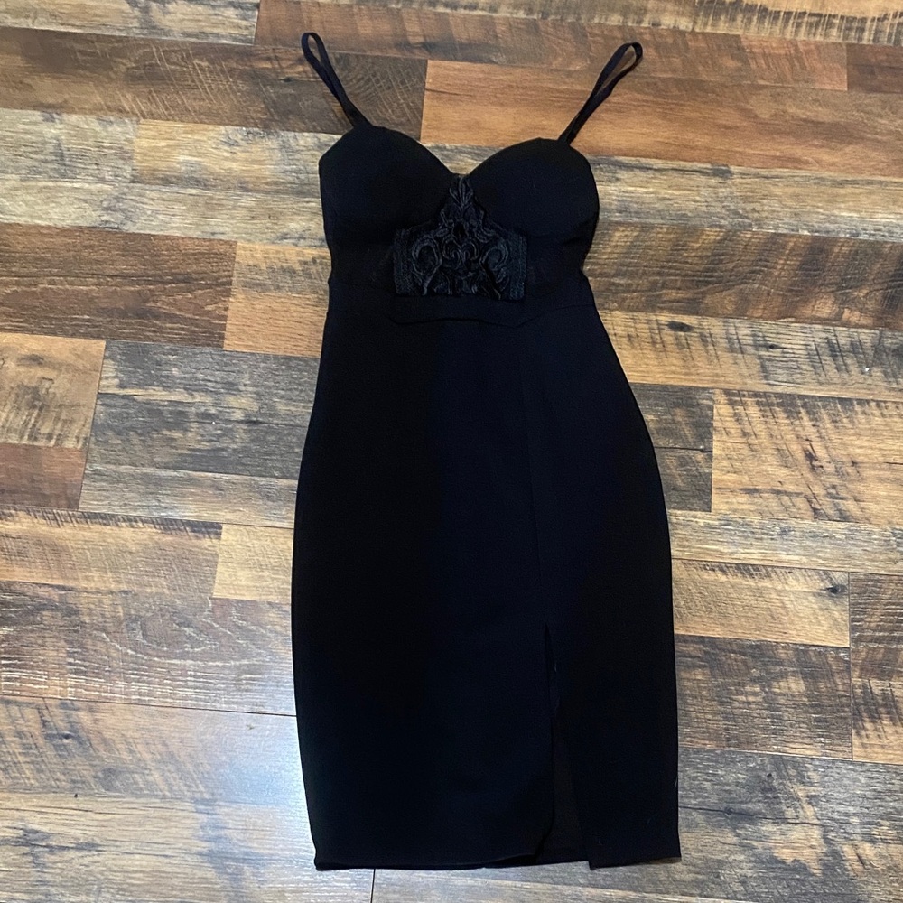 Charlotte Russe Black‎ Spaghetti Strap mini Dress